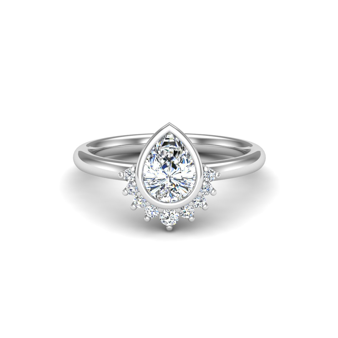 Cora Pear Engagement Ring